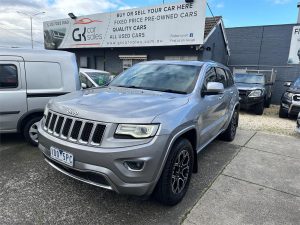 2014 Jeep Grand Cherokee Overland Wagon 5dr Spts Auto 8sp 4×4 3.0DT (*Finance $115pw*)